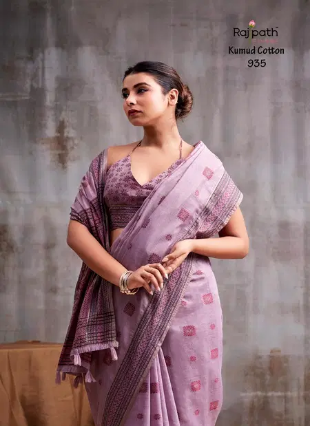 Kumud By Rajpath Modal Cotton Printed Saree